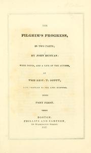 Cover of: The pilgrim's progress: With notes and a life of the author