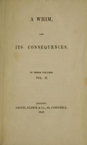 A whim, and its consequences .. by G. P. R. James