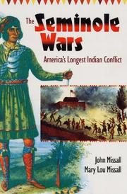 The Seminole wars by John Missall, Mary Lou Missall