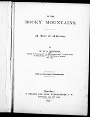 Cover of: In the Rocky Mountains by by W. H. G. Kingston.