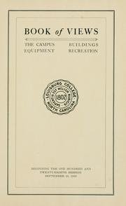 Cover of: Book of views