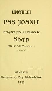 Cover of: Ungjilli pas Joanit