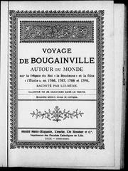 Cover of: Voyage de Bougainville autour du monde: sur la fré gate du roi La Boudeuse et la flûte L'Etoile en 1766, 1767, 1768 et 1769