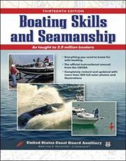 Cover of: Boating Skills and Seamanship, BOOK by Inc. U.S. Coast Guard Auxiliary Assoc.