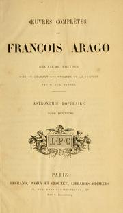 Cover of: Astronomie populaire de François Arago.