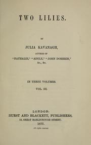 Cover of: Two lilies.