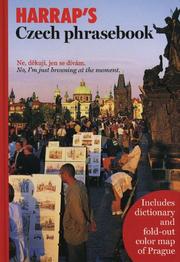 Cover of: Harrap's Czech Phrasebook (Harrap's Phrasebooks)