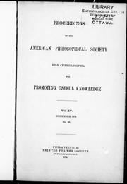 Cover of: The Rhynchophora of America, north of Mexico