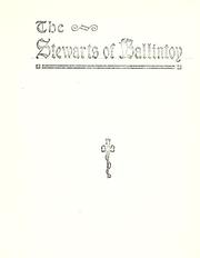 Cover of: Stewarts of Ballintoy: with notices of other families of the district in the seventeenth century