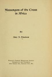 Cover of: Messengers of the cross in Africa