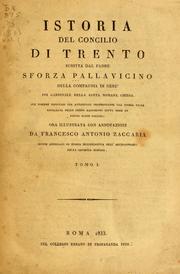 Cover of: Istoria del Concilio di Trento