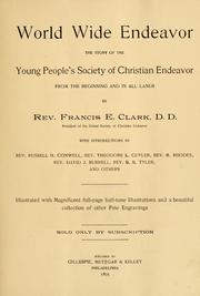 Cover of: World wide endeavor by Francis E. Clark, Francis E. Clark