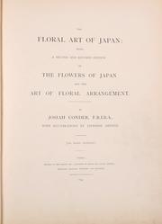 Cover of: The floral art of Japan