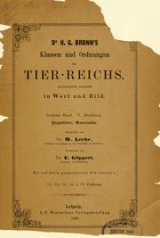 Cover of: Säugethiere: Mammalia