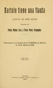 Cover of: Bartolo tiene una flauta: sainete en tres actos