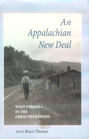 Cover of: An Appalachian New Deal: West Virginia in the Great Depression