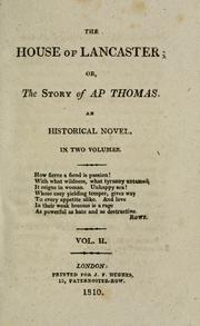 The house of Lancaster, or, The story of Ap Thomas