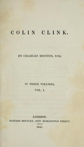 Colin Clink by Charles Hooton