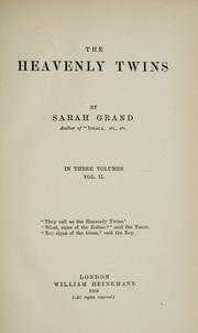 Cover of: The heavenly twins