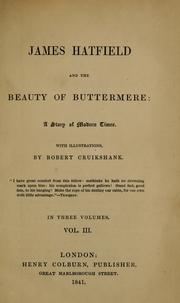 Cover of: James Hatfield and the beauty of Buttermere: a story of modern times