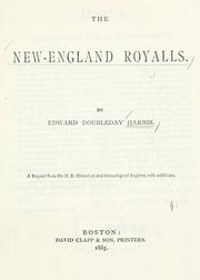 Cover of: New-England Royalls