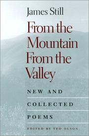 Cover of: From the mountain, from the valley by James Still