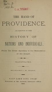 The hand of providence by Ward, J. H.