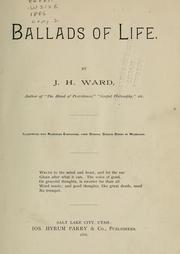 Cover of: Ballads of life