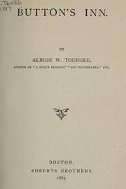 Cover of: Button's inn by Albion Winegar Tourgée