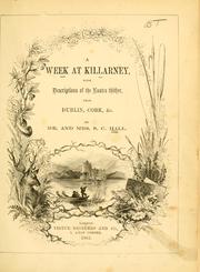 Cover of: A week at Killarney by S. C. Hall