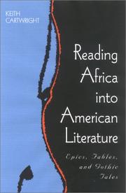 Cover of Reading Africa into American Literature