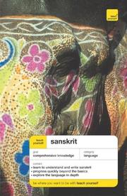 Cover of: Teach Yourself Sanskrit Complete Course (Book + 2CD's) (Teach Yourself) by Michael Coulson, Richard F. Gombrich, James Benson