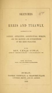 Cover of: Sketches in Erris and Tyrawly | Caesar Otway