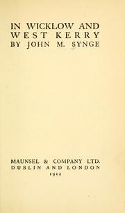 In Wicklow and West Kerry by J. M. Synge