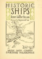 Cover of: Historic ships