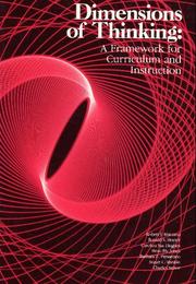 Cover of: Dimensions of Thinking: A Framework for Curriculum and Instruction