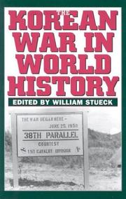 Cover of: The Korean War in World History
