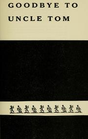 Cover of Goodbye to Uncle Tom