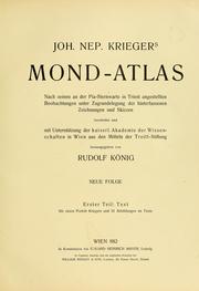 Mond-Atlas by Johann Nepomuk Krieger