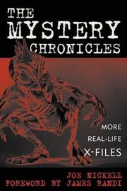 Cover of: The Mystery Chronicles: More Real-Life X-Files