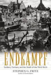 Cover of: Endkampf by Stephen G. Fritz