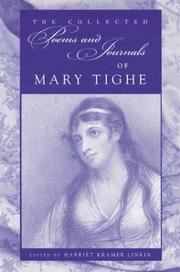 Cover of: The collected poems and journals of Mary Tighe