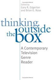 Cover of: Thinking outside the box: a contemporary television genre reader