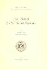 Cover of: Tree planting on streets and highways