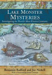 Lake monster mysteries by Benjamin Radford