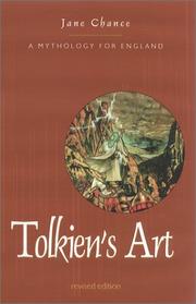 Cover of: Tolkien's art by Jane Chance