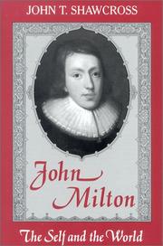 Cover of: John Milton: The Self and the World (Studies in the English Renaissance)