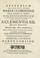 Cover of: Epicedium pro immaturo funere Mariae Clementinae Magnae Britanniae &c. Reginae: sive, Potiús epinicium pro relata ab ipsa de mundo, ejusque pompis, victoria: continens parentalia, eidem a Clementis XII. feliciter regnantis Pontificis Opt. Max. munificentia; majori utrùm urbis maerore, an plausu nescias, persoluta