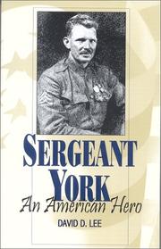 Cover of: Sergeant York
