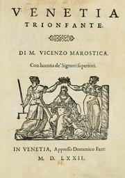 Cover of: Venetia trionfante by Vicenzo Marostica